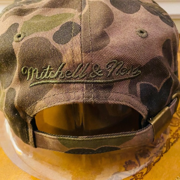 Mitchell & Ness NBA Washington Warriors Unisex StrapBack Camo Hat Michael Jordan - Picture 4 of 12